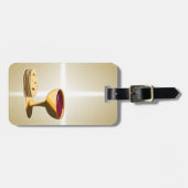 Ungesäuertes Brot und Wein Das letzte Abendessen O Gepäckanhänger (Vorderseite horizontal)