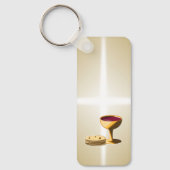 Ungesäuertes Brot und Wein Das letzte Abendessen O Schlüsselanhänger (Vorderseite)