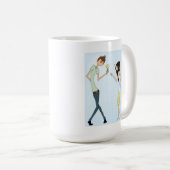 Ungeschickte Liebe Kaffeetasse (VorderseiteRechts)