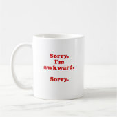 Ungeschicktes trauriges trauriges Im Kaffeetasse (Links)