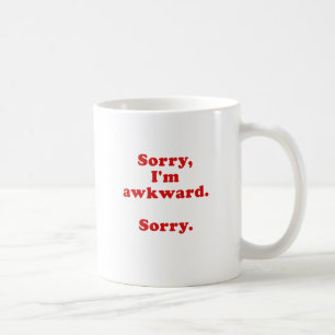 Ungeschicktes trauriges trauriges Im Kaffeetasse