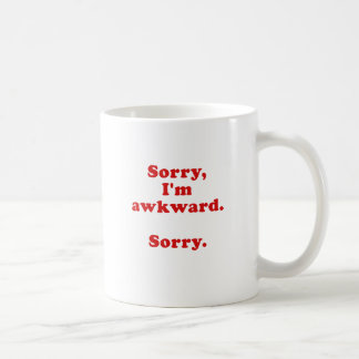 Ungeschicktes trauriges trauriges Im Kaffeetasse