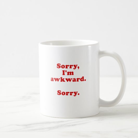 Ungeschicktes trauriges trauriges Im Kaffeetasse (Rechts)