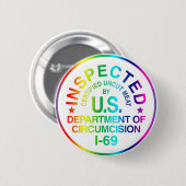 UNGESCHNITTEN BUTTON (Vorne & Hinten)