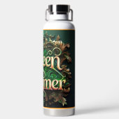"Ungeschriebener Zukunftspfad" Trinkflasche (Rückseite)