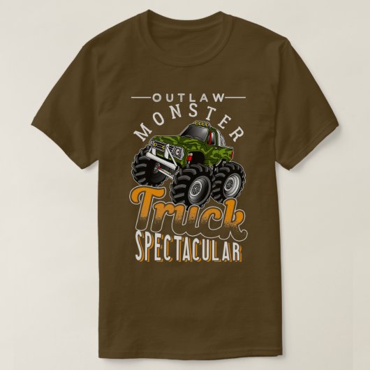 Ungesetztes Monster Truck Spektakulär T-Shirt (Design vorne)