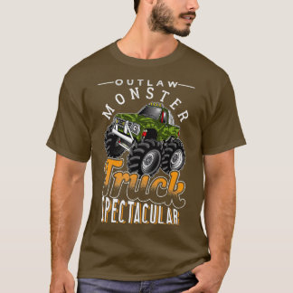 Ungesetztes Monster Truck Spektakulär T-Shirt