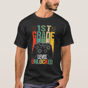 Ungesichertes Videospiel der 1. Klasse bis zur Sch T-Shirt