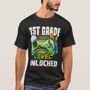 Ungesichertes Videospiel der 1. Klasse bis zur Sch T-Shirt