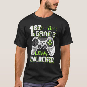Ungesichertes Videospiel der 1. Klasse bis zur Sch T-Shirt