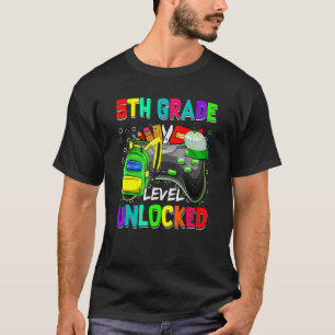 Ungesperrte Gamer-Boys der 5. Klasse kleben zurück T-Shirt