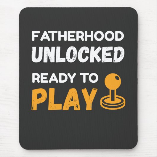 Ungesperrter Gamer-Vater der Vaterschaft Mousepad (Vorne)