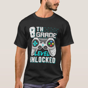 Ungesperrter Video-Gamer der achten Klasse für Jun T-Shirt