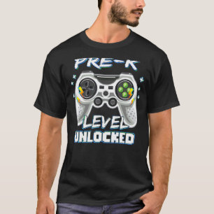 Ungesperrtes Spiel der Stufe vor K, zurück zur Sch T-Shirt