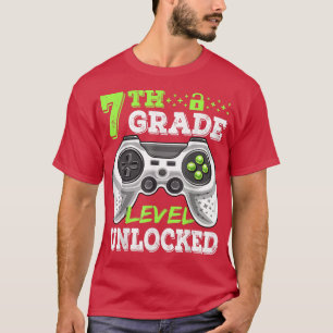 Ungesperrtes Videospiel der 7. Klasse zurück zur S T-Shirt