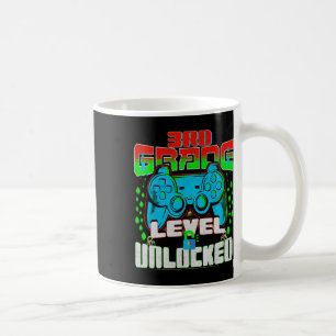 Ungesperrtes Videospiel der dritten Stufe bis zur Kaffeetasse