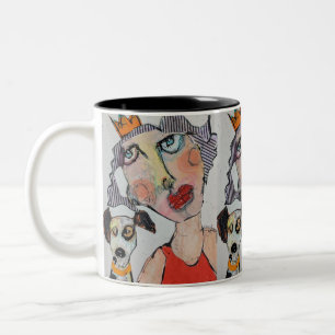 Ungesprochene Verbindung 11oz Tasse