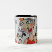 Ungesprochene Verbindung 11oz Tasse  (Mittel)