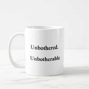 Ungestört - Ausgestoßene Sass-Tasse Kaffeetasse