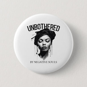 Ungestört durch negative Soule Black Women Queen J Button