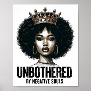 Ungestörte Sy Black Queen American Ladys Poster