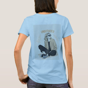 Ungestörtes Chic-T-Shirt T-Shirt