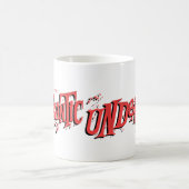 "Ungestüme untote" Spritzer-Logo-Kaffee-Tasse Kaffeetasse (Mittel)