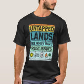 Ungetappte Länder Magische Ware für Griechen T-Shirt (Vorderseite)