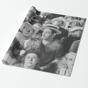UNGETEILTE AUFmerksamkeitaufmerksam, Menschenmenge Geschenkpapier