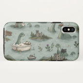 Ungetüm von Loch Ness  Case-Mate iPhone Hülle (Rückseite (Horizontal))