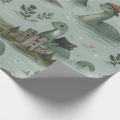 Ungetüm von Loch Ness  Geschenkpapier (Ecke)