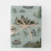 Ungetüm von Loch Ness  Geschenkpapier Set (Beispiel)