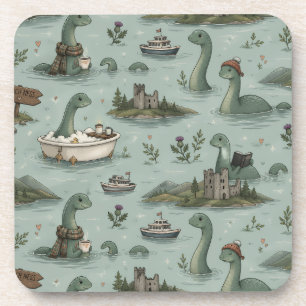 Ungetüm von Loch Ness Getränkeuntersetzer