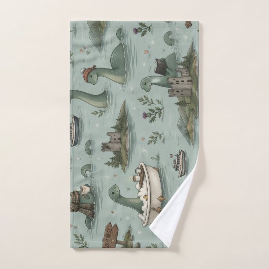 Ungetüm von Loch Ness Handtuch (Handtuch)