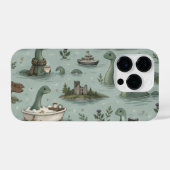Ungetüm von Loch Ness  iPhone Hülle (Rückseite (Horizontal))