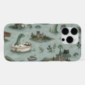 Ungetüm von Loch Ness  iPhone Hülle (Rückseite (Horizontal))