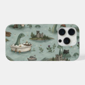 Ungetüm von Loch Ness  iPhone Hülle (Rückseite (Horizontal))