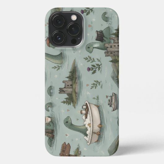 Ungetüm von Loch Ness  iPhone Hülle (Rückseite)