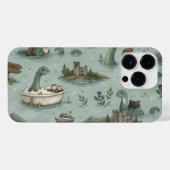 Ungetüm von Loch Ness  iPhone Hülle (Rückseite (Horizontal))