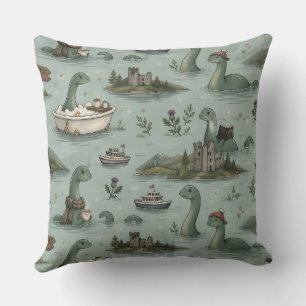 Ungetüm von Loch Ness  Kissen