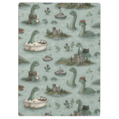 Ungetüm von Loch Ness Klemmbrett (Rückseite)
