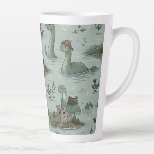 Ungetüm von Loch Ness  Milchtasse (Rechts)