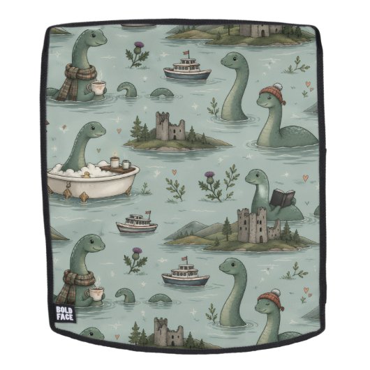 Ungetüm von Loch Ness  Rucksack (Abnehmbare Front)