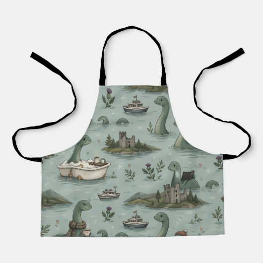 Ungetüm von Loch Ness  Schürze (Vorderseite)