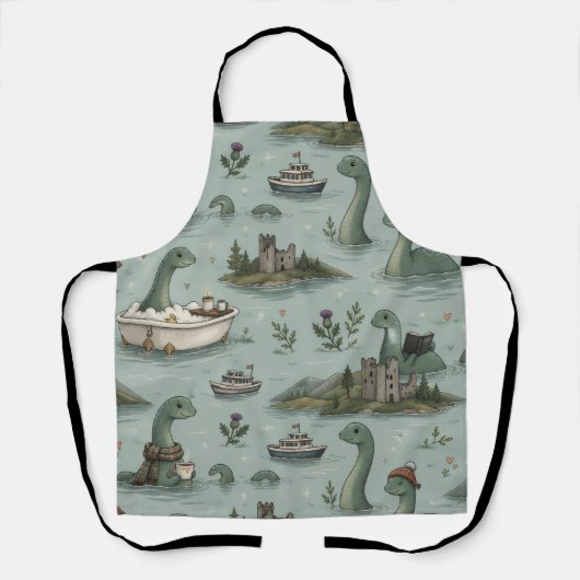 Ungetüm von Loch Ness  Schürze (Vorderseite)