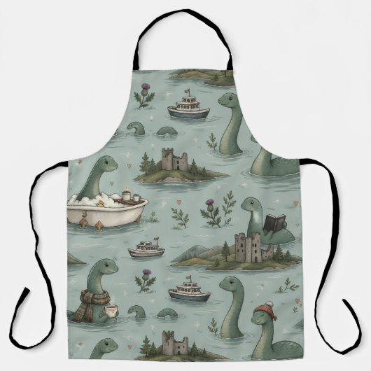 Ungetüm von Loch Ness  Schürze (Vorderseite)