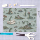 Ungetüm von Loch Ness  Seidenpapier (Handwerk)