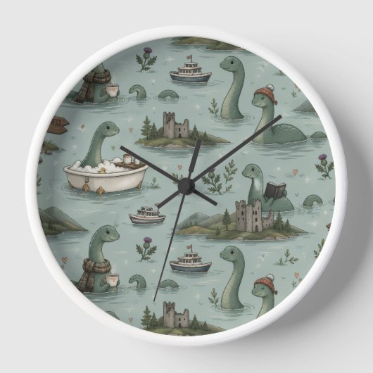 Ungetüm von Loch Ness  Uhr (Vorderseite)
