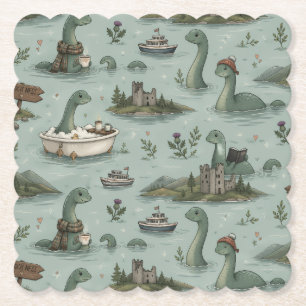 Ungetüm von Loch Ness Untersetzer