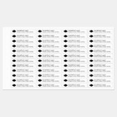 Ungewaschene Eier Rückgabekarton Waschbare Aufkleb Etiketten (Blatt)